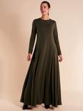 Aab Seam Maxi Dress, Green