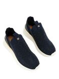 KG Kurt Geiger Layla Embellished Knit Slip On Trainers