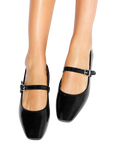 KG Kurt Geiger Nina Ballerina Pumps, Black