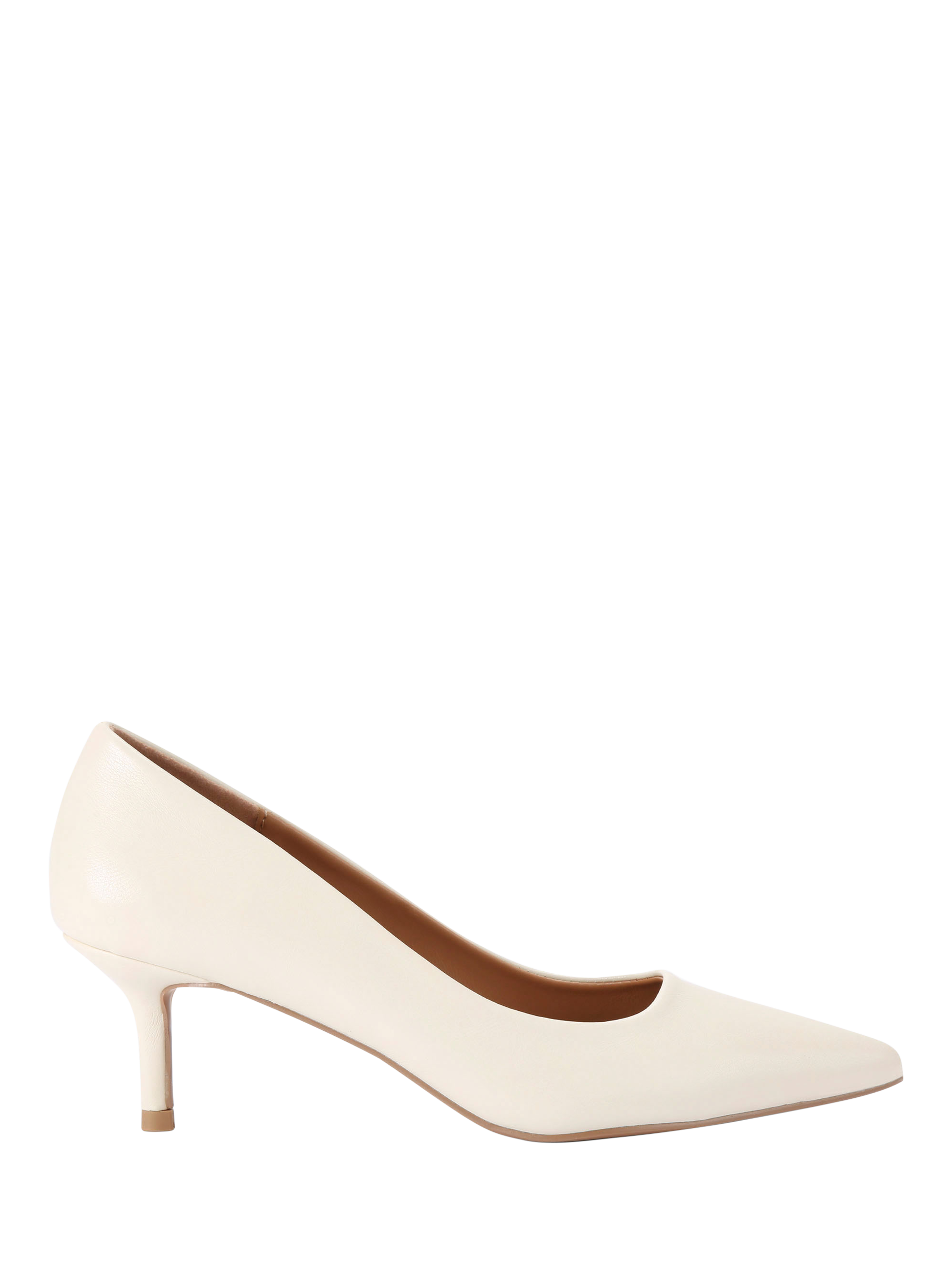 KG Kurt Geiger Anna Court Shoes, Natural Putty