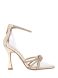 KG Kurt Geiger Ava Stiletto Heel Strappy Sandals, Gold