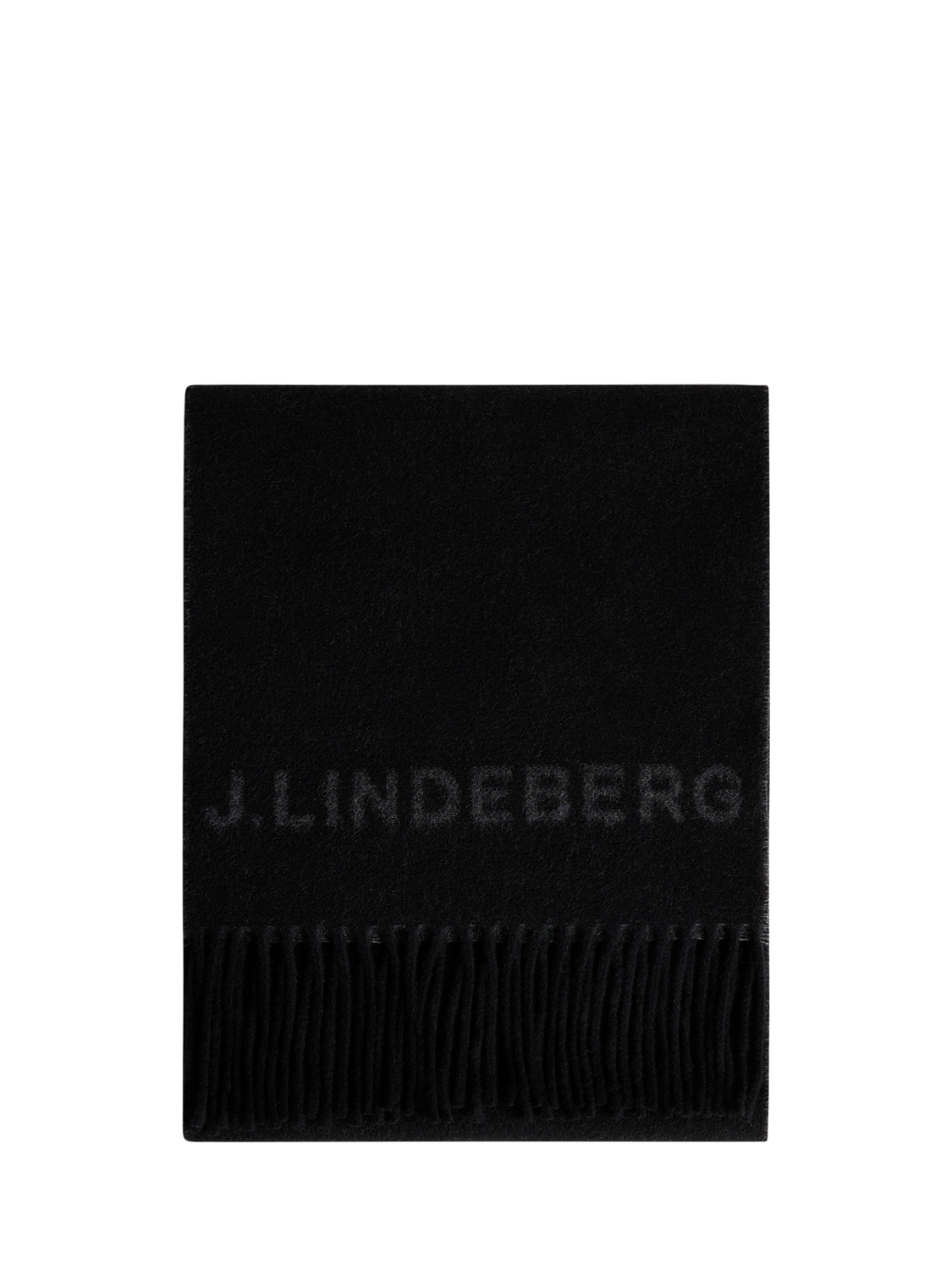 Product image 1 of 2, which shows J.Lindeberg Champ Scarf, Black