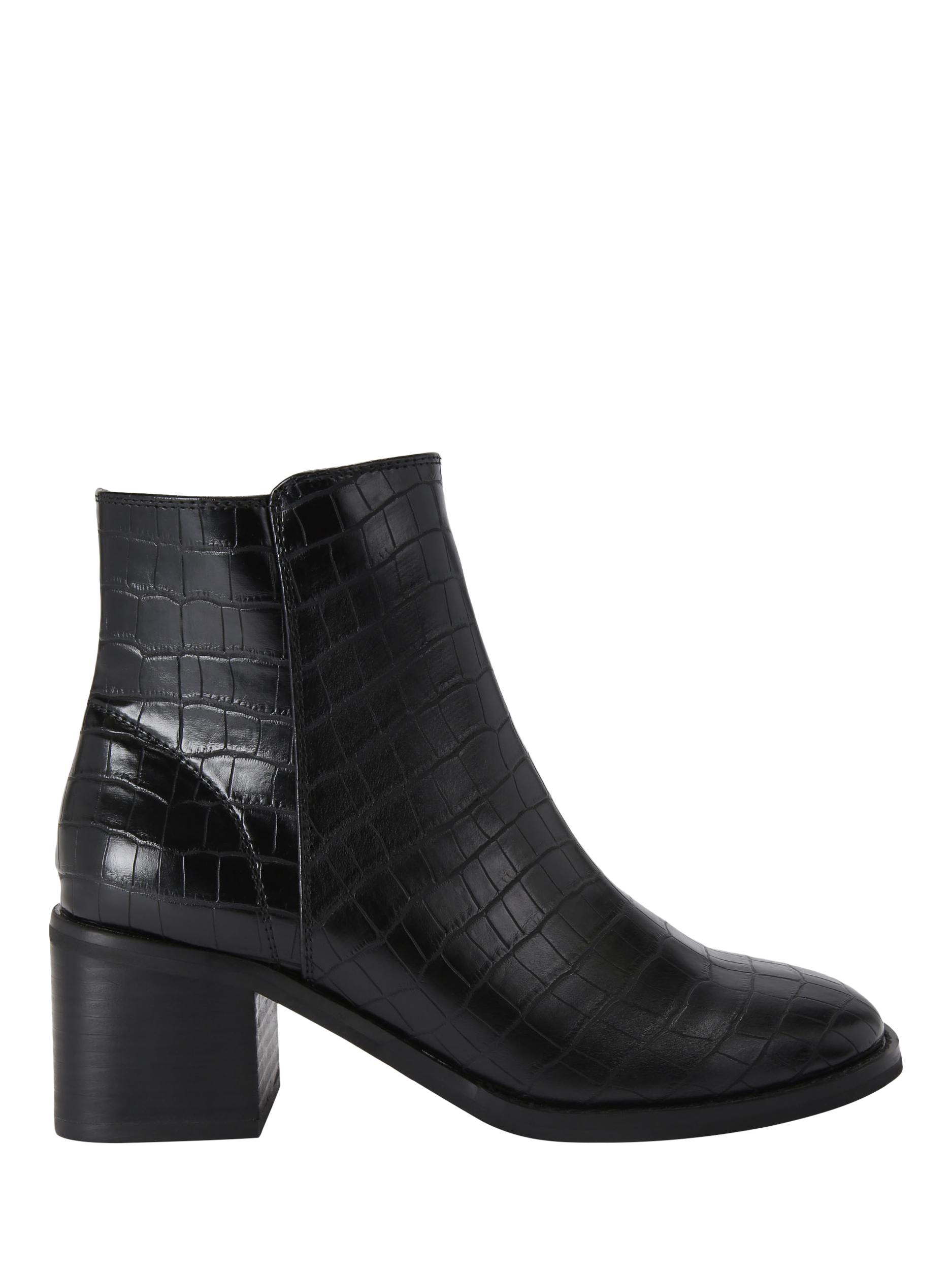 KG Kurt Geiger Tibby Leather Ankle Boots