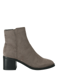 KG Kurt Geiger Tibby Leather Ankle Boots, Brown Mid