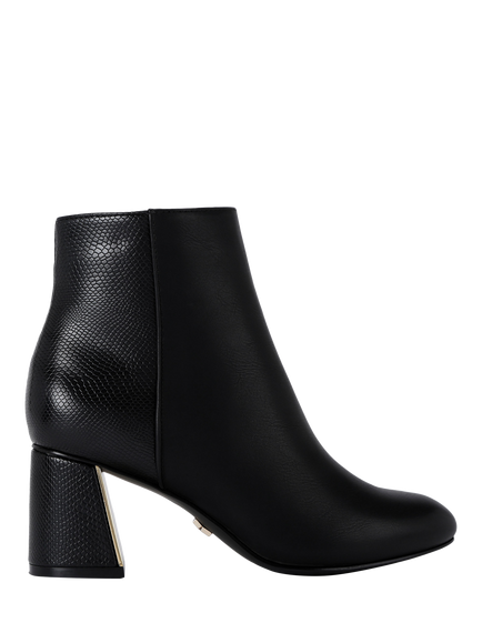 KG Kurt Geiger Hazel Heeled Ankle Boots, Black, Black