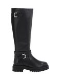 KG Kurt Geiger Tasha Leather High Leg Boots, Black