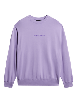 J.Lindeberg Callan Crew Neck Sweatshirt, Bougainvillea