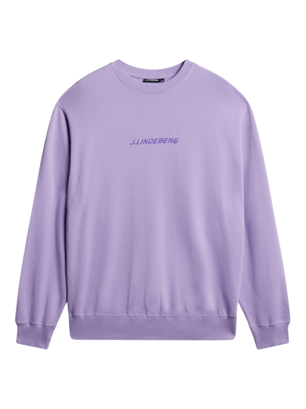 J.Lindeberg Callan Crew Neck Sweatshirt, Bougainvillea