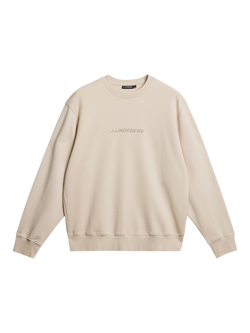 J.Lindeberg Callan Crew Neck Sweatshirt, Moonbeam