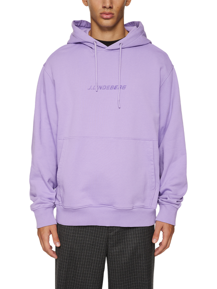 J.Lindeberg Callan Logo Hoodie, Purple, Purple