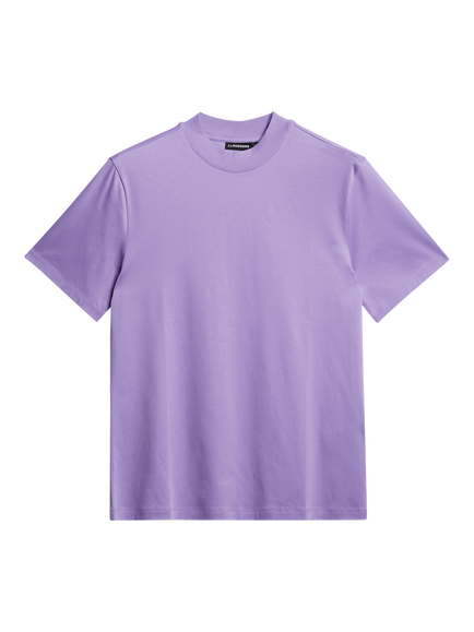 J.Lindeberg Ace Mock Neck T-Shirt, Bougainvillea