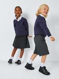 John Lewis Unisex V-Neck School Jumper, Navy