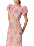 Elliatt Brittany Embellished Floral Midi Dress, Multi