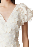 Elliatt Scarlett 3D Butterfly Mini Dress, White