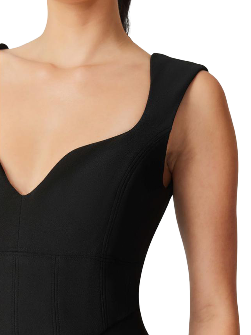 Product image 4 of 6, which shows Elliatt Gia Bodycon Sleeveless Dress, Black, M
