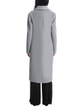 James Lakeland Button Long Coat, Grey