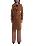 James Lakeland Classic Button Coat, Camel