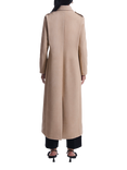 James Lakeland Military Long Coat, Camel