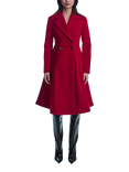 James Lakeland Princess Coat, Red