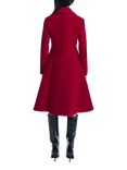 James Lakeland Princess Coat, Red