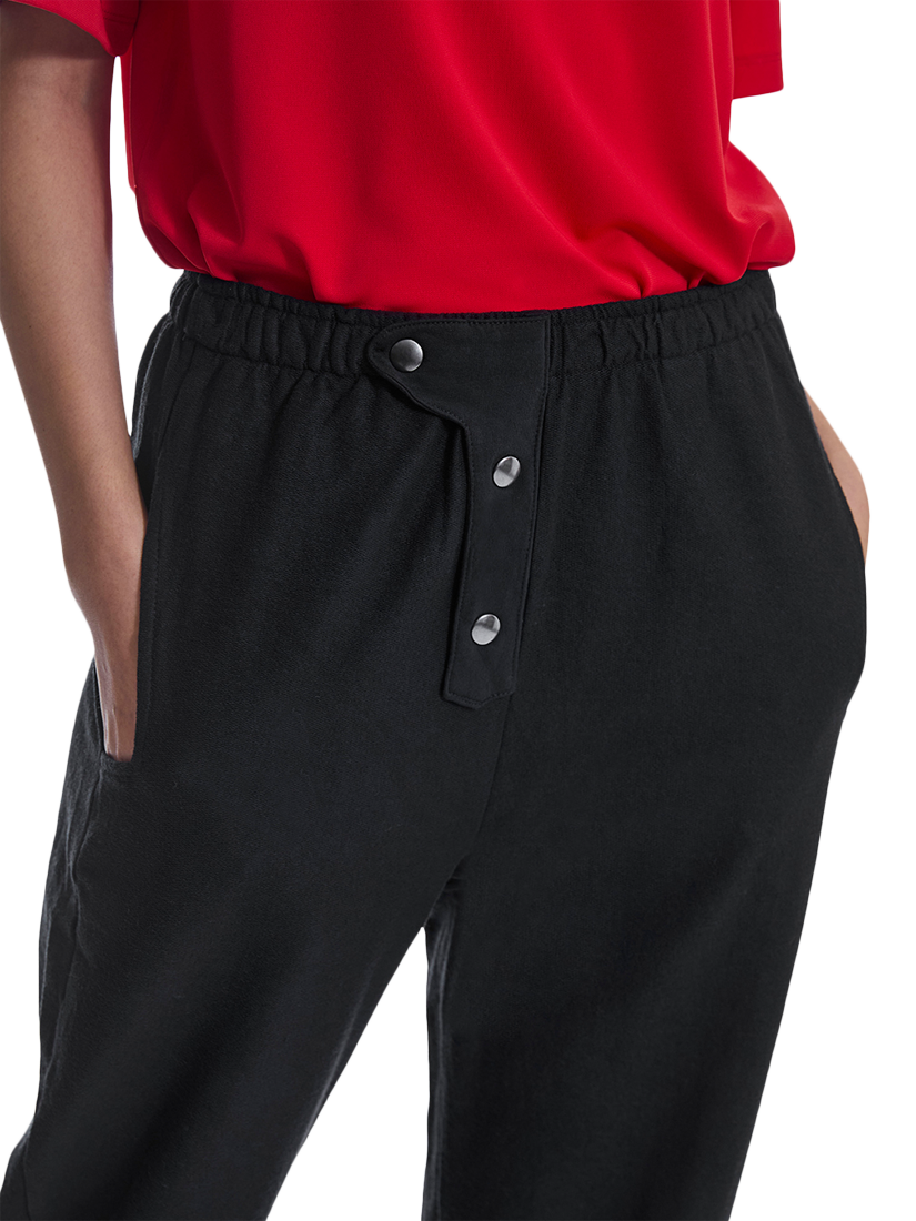 Product image 4 of 6, which shows James Lakeland Slim Fit Trousers, Black, 8