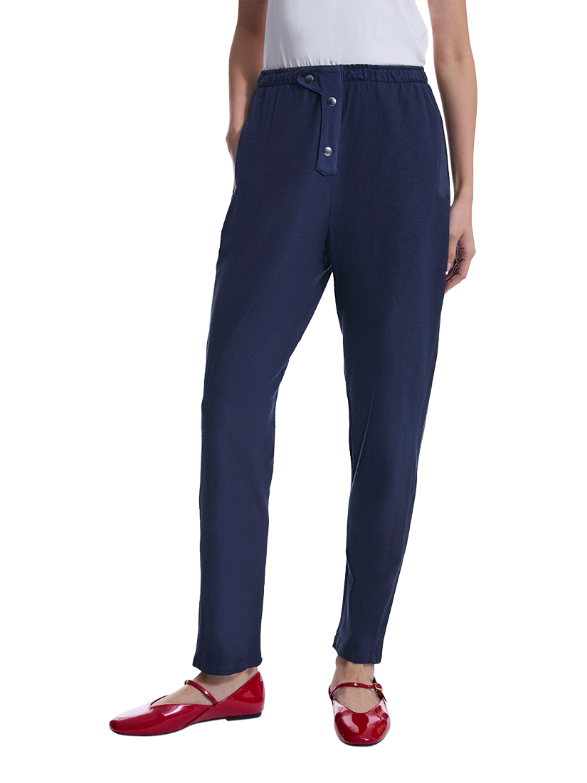 Product image 3 of 6, which shows James Lakeland Slim Fit Trousers, Navy, 8