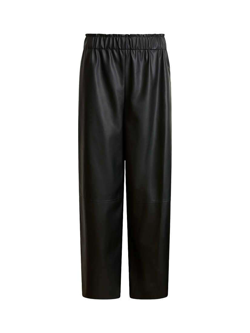 Product image 6 of 6, which shows James Lakeland Faux Leather Trousers, Black, 8