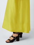 John Lewis Jersey Suede Triple Strap Block Heel Sandals