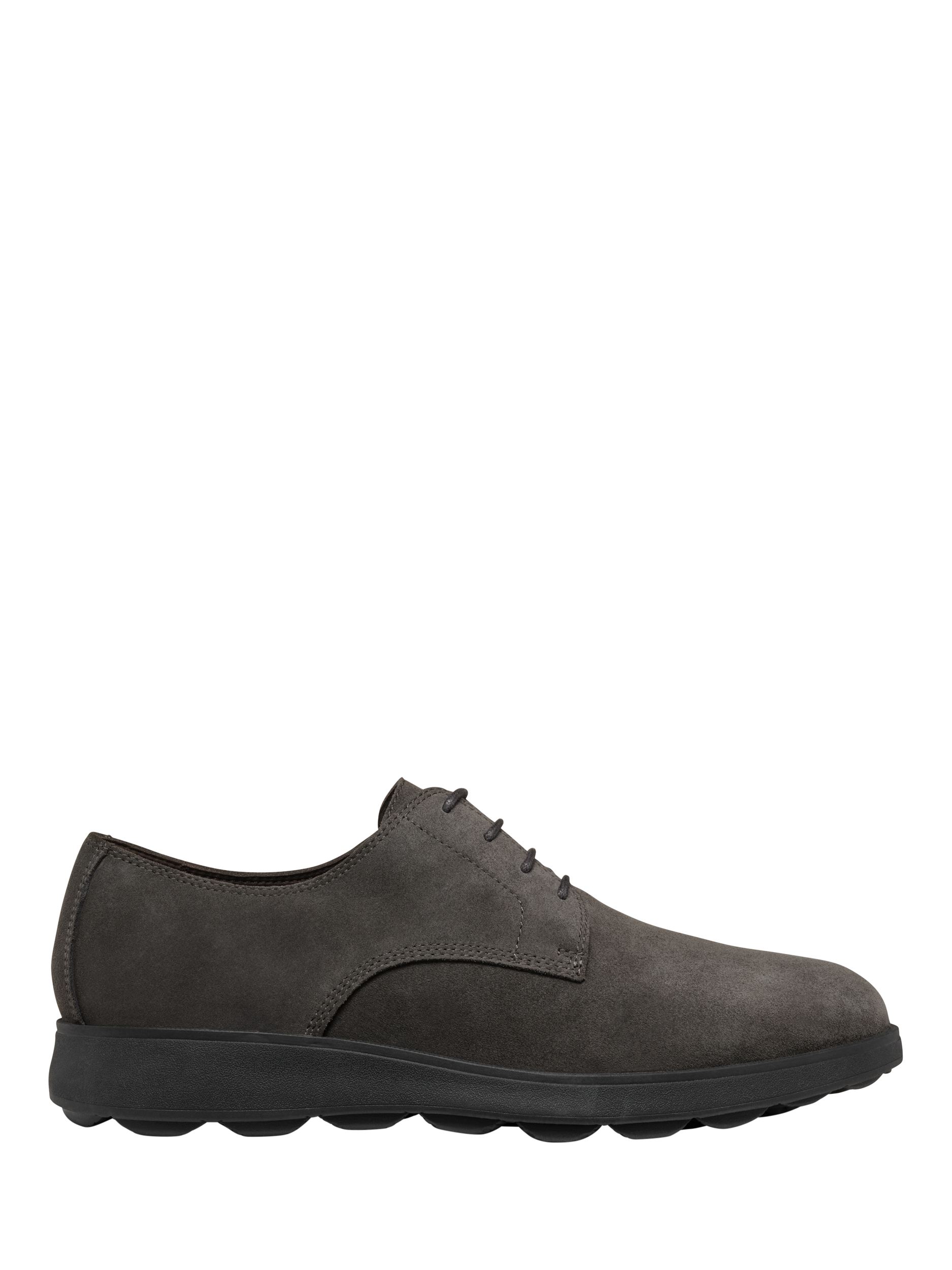 Product image 1 of 6, which shows Geox Spherica EC10 Suede Low Cut City Shoes, Mud, EU43