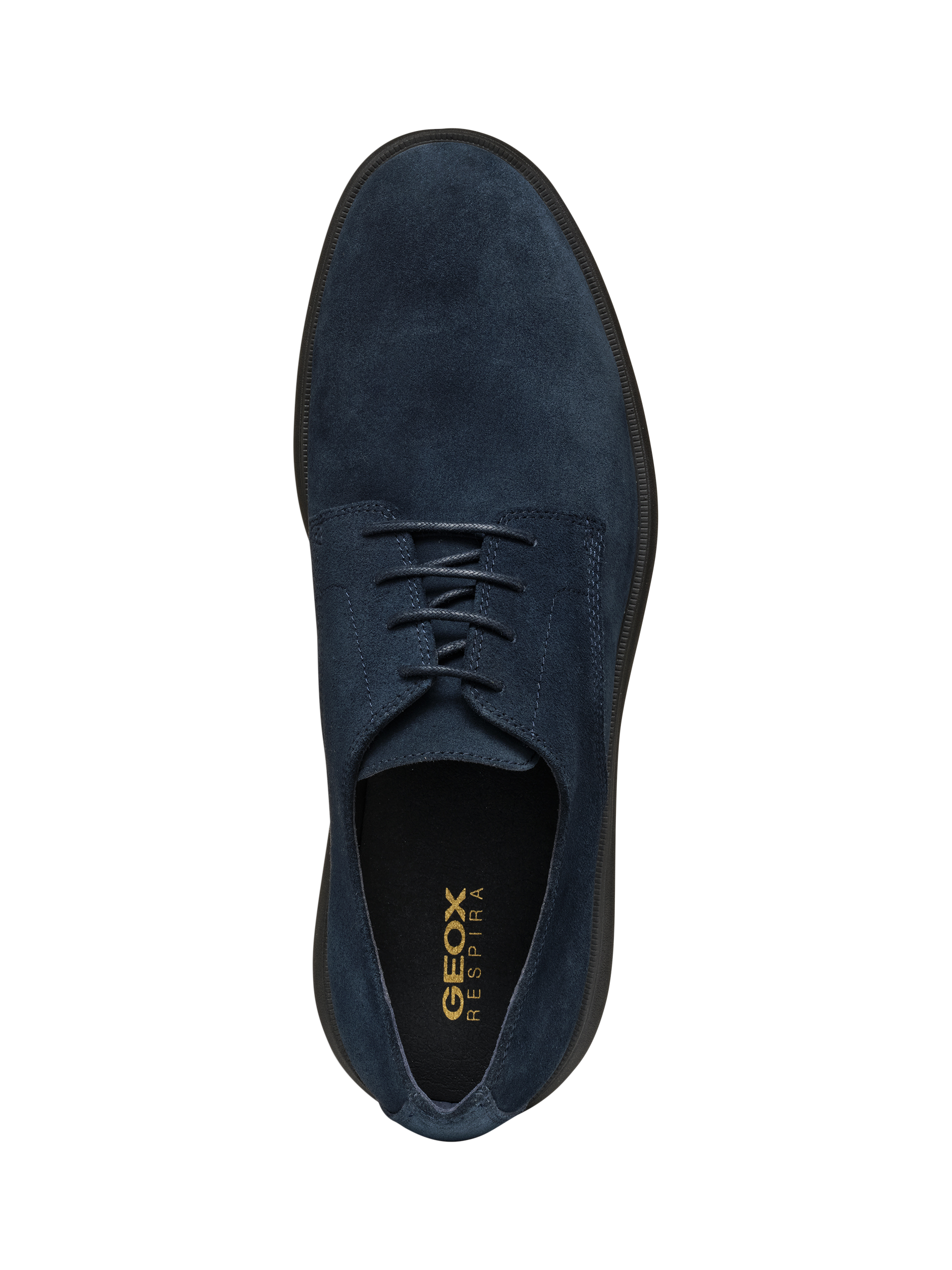 Product image 5 of 6, which shows Geox Spherica EC10 Suede Low Cut City Shoes, Navy, EU41