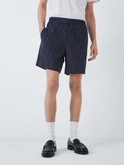 Kin Raised Stripe Shorts, Dark Sapphire, Dark Sapphire
