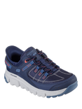 Skechers Summits AT Slip-In Trainers, Navy/Coral