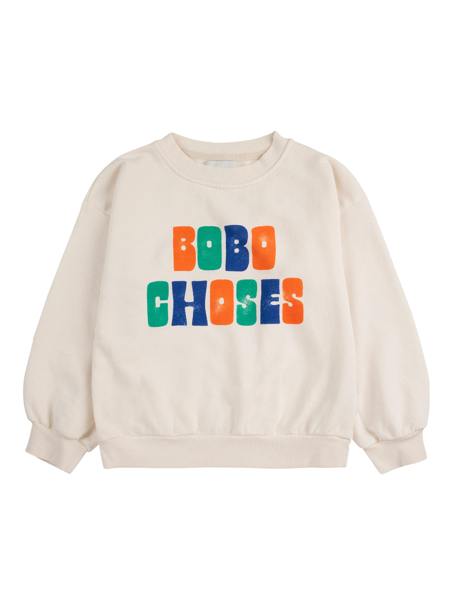 Product image 1 of 2, which shows Bobo Choses Oganic Cotton Blend Multicolour Sweatshirt, Multicolour, 10-11 years