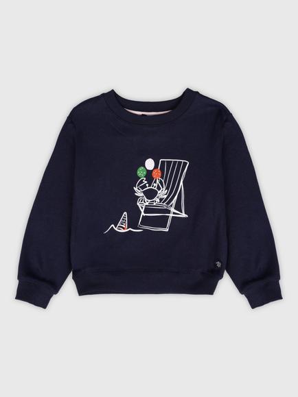 Armor Lux Kids' Sweatshirt, Navire, Navire