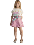 The New Society Kids' Petros Cotton Logo T-shirt
