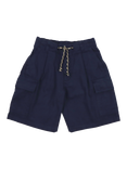 The New Society Kids' Artemis Bermuda Cargo Shorts, Navy