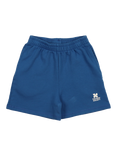 The New Society Kids' Mykonos Cotton Drawstring Bermuda Shorts, Cobalto