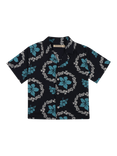 The New Society Kids' Dionisio Cotton Button Shirt, Navy