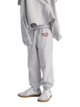 The New Society Kids' Ios Cotton Denim Joggers, Grey