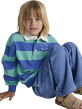 The New Society Kids' Ares Cotton Piqué Crew Neck Polo T-Shirt
