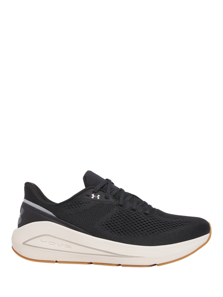 Under Armour Men's Sonic 7 Running Shoes, Black/Stone
