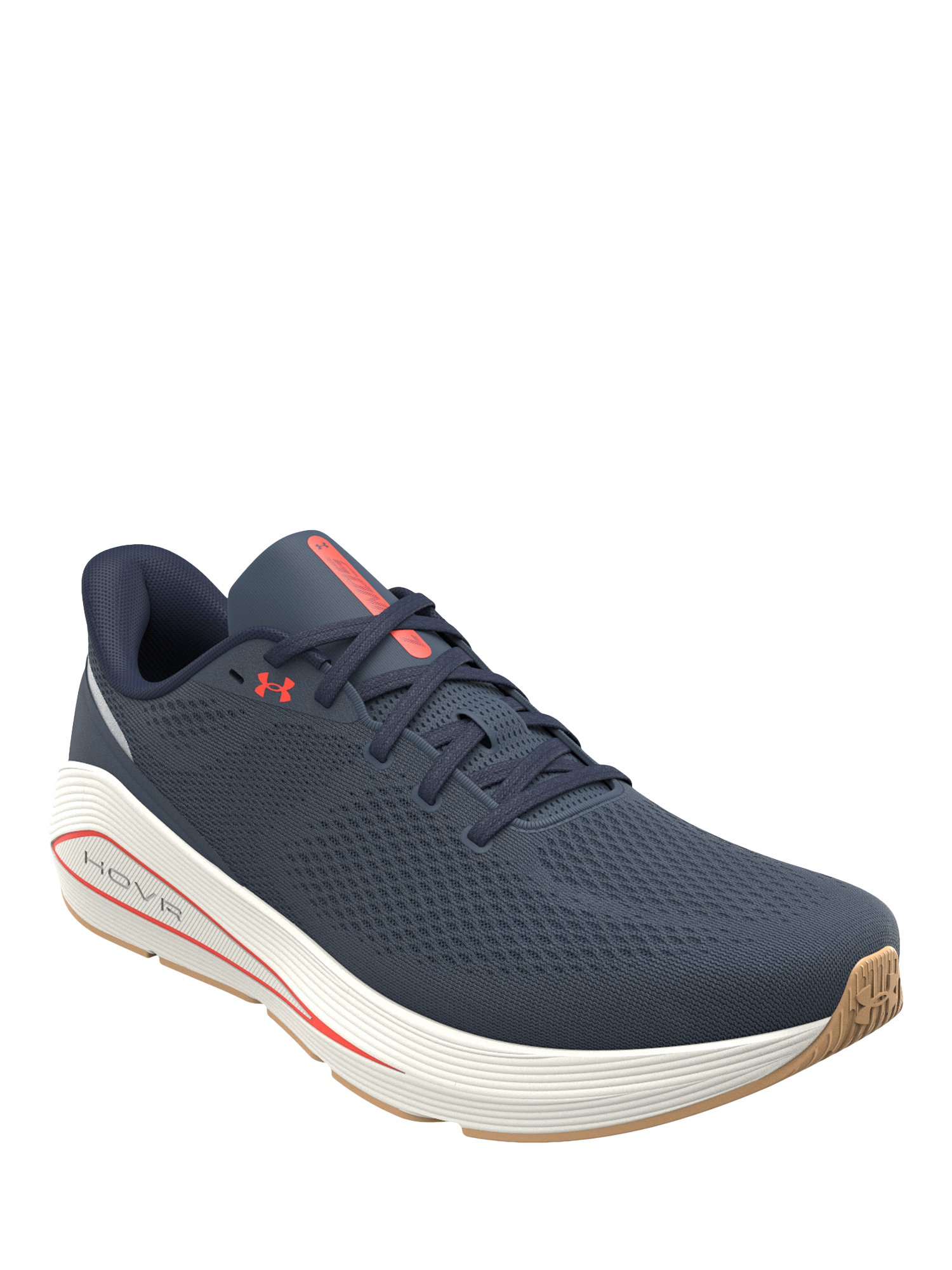Product image 5 of 6, which shows Under Armour Men's Sonic 7 Running Shoes, White Quartz/Navy, 7
