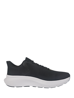 Under Armour Men's UA Charge Running Shoes, Black/White, Black / White