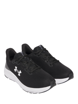 Under Armour Women's Charge Running Shoes, Black/White - view 2, Black/White