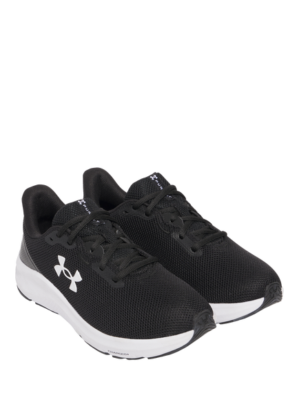 Under Armour Women's Charge Running Shoes, Black/White - view 2, Black/White