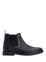 Dune Created Leather Chelsea Boots Black