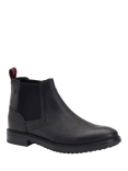 Base London Dandridge Leather Chelsea Boots, Black