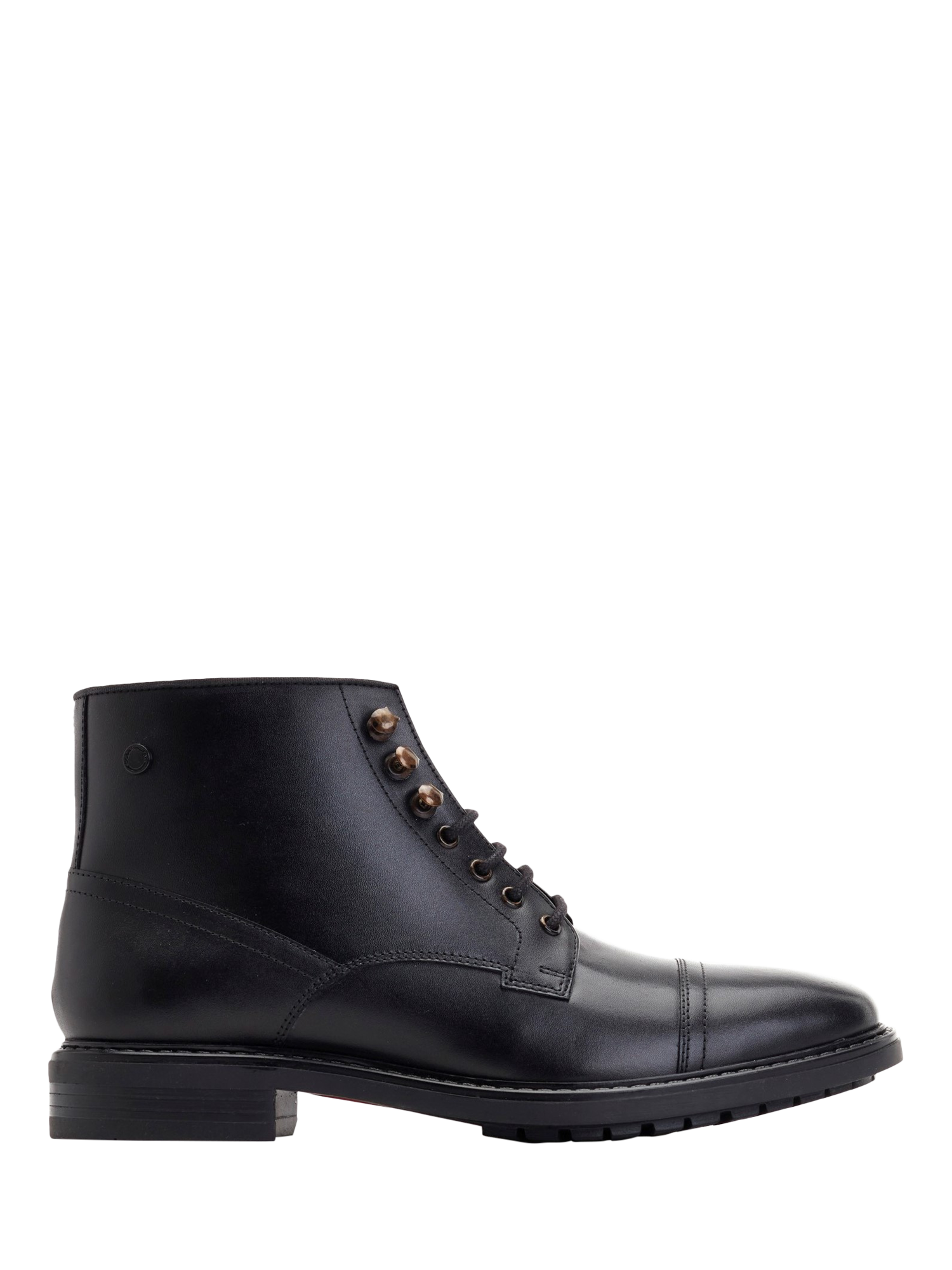 Base London Duke Leather Toe Cap Boots