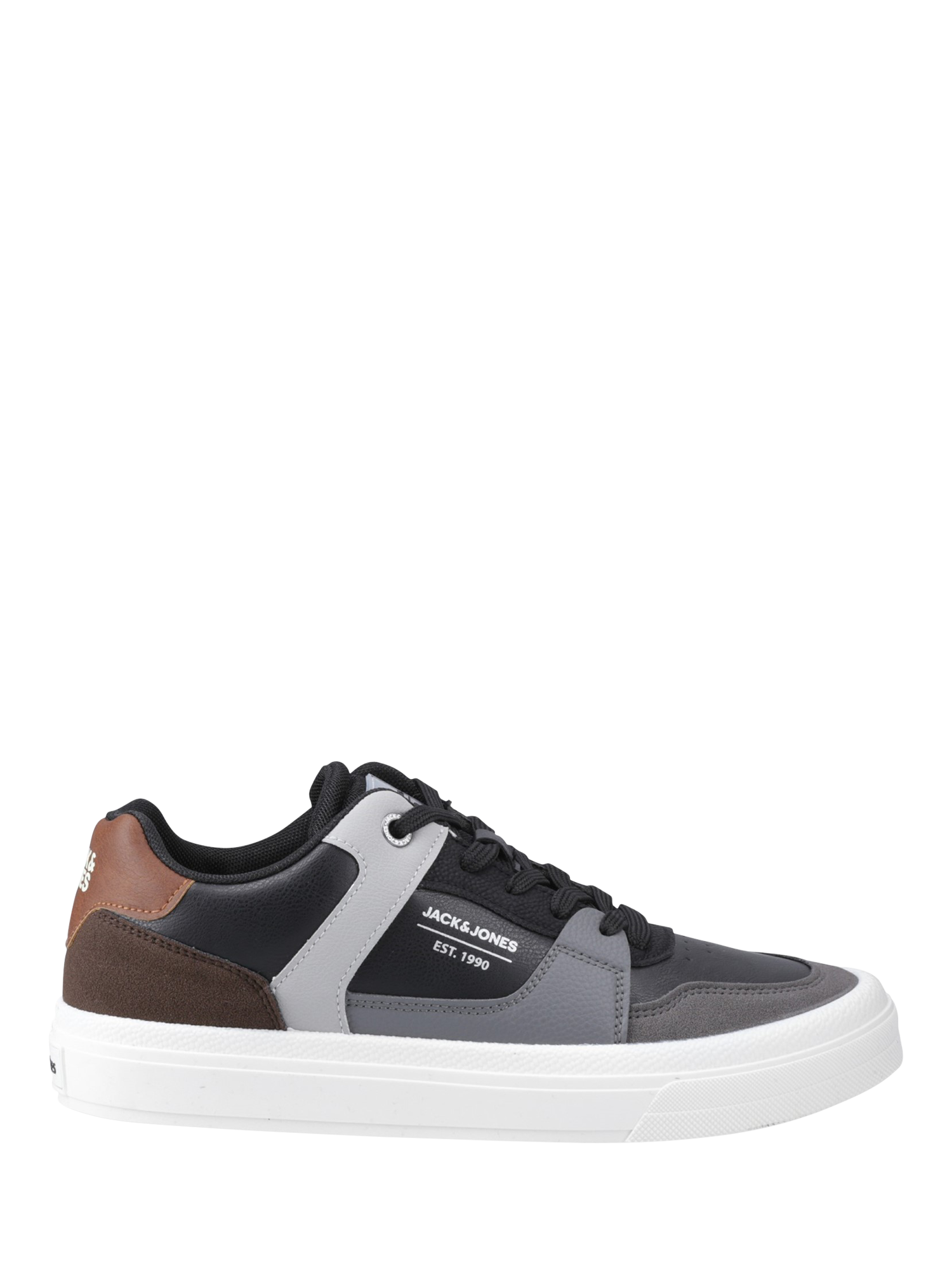 Jack & Jones Barton Combo Trainers, Anthracite/Multi
