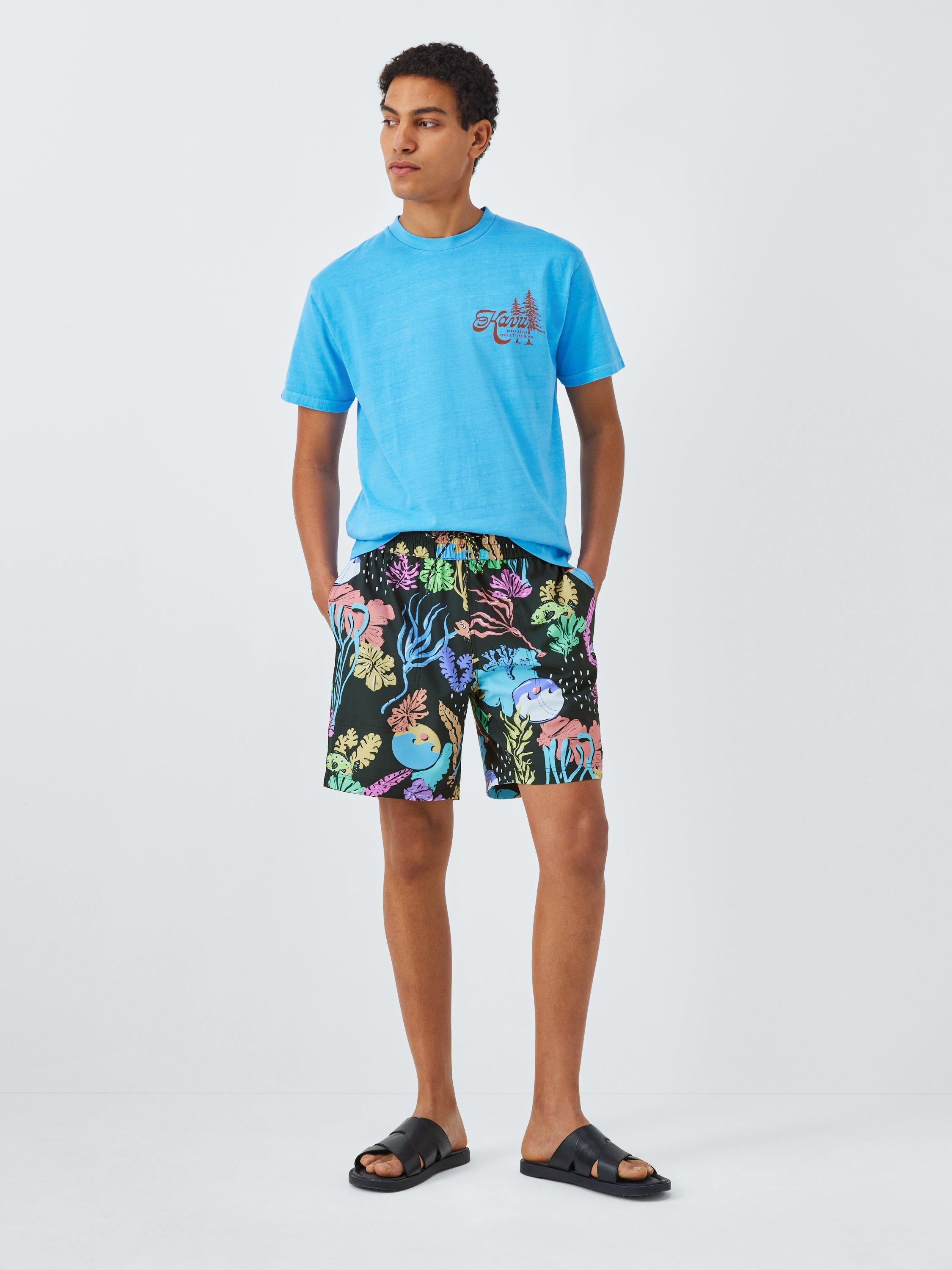 Product image 3 of 6, which shows KAVU Costa Swim Shorts, Sea Salad, L